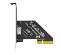 LeHang PCI-E 4X 4.0 to Oculink SFF-8611/8612 Adapter with Long Profile Bracket