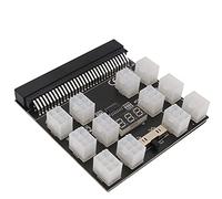 LeHang Power Supply Breakout Board Adapter DPS-1200FB/QB PCI-E 6Pin Add 2PSU Mining BTC Black