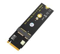 LeHang Upgrade Version M.2 NGFF A+E key WiFi/Bluetooth Card to M.2 Key M Adapter Card for Intel AX200/AX201/AX210