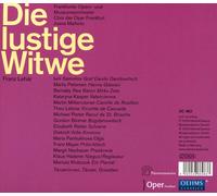 LEHAR,FRANZ - DIE LUSTIGER WITWE (2 CD) NEW CD