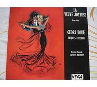lehar - La veuve joyeuse, opérette de Franz Lehar - Géori Boué, soprano, Jacques Luccioni, baryton, André Mallabrera, ténor, Agnès Noël, soprano - vinyle Vega 958 de 1962