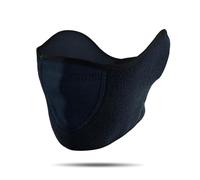 LEHEEYWT Half Face Mask, Winter Fleece Ski Mask With Adjustable Velcro, Windproof Breathable Masks For Men Women Cycling Running Snowboarding (Navy Blue)