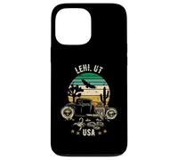 Lehi Utah USA Hotrod Retro Desert Sunset Design Case for iPhone 13 Pro Max