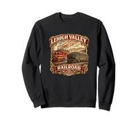Lehigh Valley Railroad Vintage Coal Country Train Sweatshirt