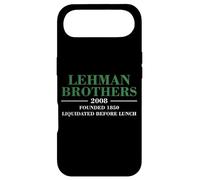 Lehman Brothers 2008 Founded 1850 Liquidated Before Lunch Case for iPhone Air