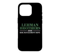 Lehman Brothers 2008 Risk Management Dept Case for iPhone 16 Pro