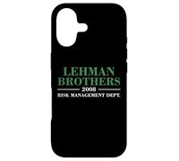 Lehman Brothers 2008 Risk Management Dept Case for iPhone 17
