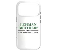 Lehman Brothers 2008 Risk Management Dept Case for iPhone 17 Pro
