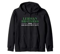 Lehman Brothers 2008 Risk Management Dept Zip Hoodie