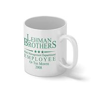 Lehman Brothers Employee of Risk Management Department 2009 White Coffee Mug