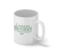 Lehman Brothers Risk Management Department 2008 2023 White Coffee Mug