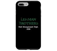 Lehman Risk Mangement Dept White Distressed Lehman Vintage Case for iPhone 7 Plus/8 Plus