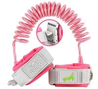 Lehoo Castle Baby Reins Anti Lost Wrist Link,Toddler Reins with Lock for Walking, Child Safety Harness Walking Leash for Children Boys and Girls (Pink)