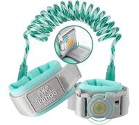 Lehoo Castle Baby Reins for Walking, 1.5M Toddler Reins for Kids with Induction Lock, Anti Lost Wrist Link Wrist Reins, Child Safety Harness for Autism Boys Girls (Green)