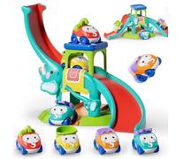 Lehoo Castle Toys for 1 2 3 Year old Boys, Elephant Cars Toddler Baby Toys, 1st Birthday Gifts for Boys Age 1 2 3