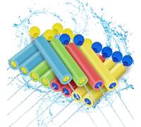 Lehoo Castle Water Pistol, Water Guns Kid Outdoor Toys, 12 Pcs Kids Garden Toys Water Blaster, Range 35ft Foam Water Squirter Summer Swimming Pool Beach Toys for Kids Adults Boy Girl