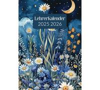Lehrerkalender 2025 2026: Lehrerplaner a5 für Schuljahr 2025/2026 zur Planung und Unterrichtsvorbereitung.