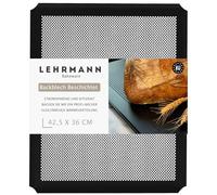 LEHRMANN Perforated Sheet 42.5 x 36 cm with Non-Stick Coating Baking Tray Baguette Tray Pizza Tray Compartible/Replacement for Oven AEG Elektrolux Zanker