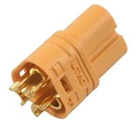 lehua 5 Pairs MT60 3.5mm 3-Wire 3-Pole Connector Plug Set for RC ESC to Motor 5 Male Connectors & 5 Female Connectors