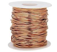 lehua 99.9% Dead Soft Copper Wire, 18 Gauge/ 1 mm Diameter, 1 Pound Spool Pure Copper Wire