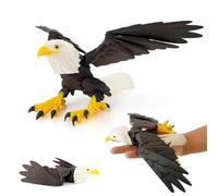 LehuoMaker 3D Printed Eagle Flexible Wings, Flying Eagle Model Toys, 3D Printed Bird Animals,3D Printed Dragon, Fidget Toys for Adults