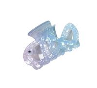 Lei Sea Star Conch Barrette Includes Hair Styling Set, Mystic Nautical Blue Color Variations, Lightweight Hair for Women
