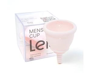 LEIA Menstrual Cup | The Most Comfortable Cup | Ideal for Low Cervix or Weak Pelvic Muscles | OBGYN Designed | Leak-Proof Protection with Firm Rim | Soft Touch for Comfort