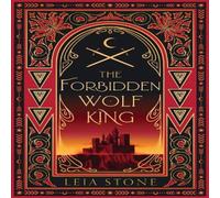 Leia Stone The Forbidden Wolf King Hardback Book in White Leia Stone White