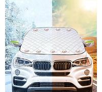 LeiBaOF Car Front Windshield Frost Cover for Audi A6 Fsi s line 2007-2018,Water Resistent Snow Winter Windshield Protector Accessory,B-G157 * 126cm