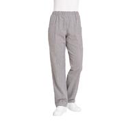 Leiber Damen Kochhose 08/609/25 Schwarz/Weiß
