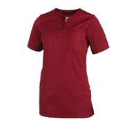 KASACK7 Pullover Jacket 1/2-Length Sleeves Lightweight Fabric (S, Berry)