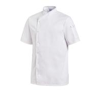 Leiber Herren Kochjacke mit 1/2 Ärmel 12/2542/01 Weiß