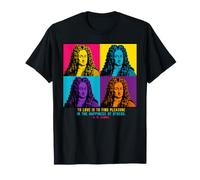 Leibniz Love Happiness Philosophy Quote Philosopher T-Shirt
