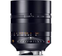 Leica Noctilux-M 75mm F1.25 Asph. Black