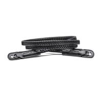 Leica 19695 Carrying Strap, leather, braided, black