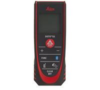 Leica DISTO D2, 330ft Laser Distance Measure with Bluetooth 4.0, Black/Red by Leica Geosystems