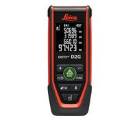Leica DISTO D2G Green Laser Distance Measure | 4x More Visible in Bright Rooms | 100m Range | ±1.5mm Accuracy | Smart Room Mode | Bluetooth 6.0 & NFC | Art. No. 1017808