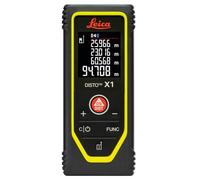 Leica DISTO X1 Laser Measure | IP65 Waterproof | 100m Range | +/-1.5mm Accuracy | 2m Drop Tested | Bluetooth 6.0 and NFC | Area and Volume Functions