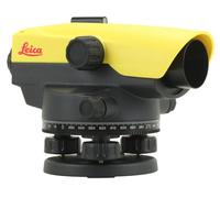 Leica Geosystems Na524 Automatic Optical Level 24X Magnification 5 Series With Case 360 Degree Rotation
