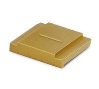 Leica 19656 Hotshoe Cover, Brass, Blast Finish