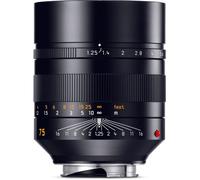 Leica Noctilux-M 75mm F1.25 Asph. Black