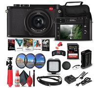 Leica Q2 Digital Camera (19050) + 64GB Memory Card + Corel Photo Software + Card Reader + Filter Kit + LED Light + Case + Deluxe Cleaning Set + Flex Tripod + Memory Wallet + Cap Keeper