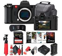 Leica SL2-S Mirrorless Digital Camera (Body Only) (10880) + 64GB Memory Card + Corel Photo Software + Card Reader + Case + Deluxe Cleaning Set + Flex Tripod + Memory Wallet + Hand Strap