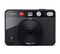 Leica Sofort 2 Digital Instant Camera with LCD Display, 2 Triggers, 10 Lens Effects and Support for Leica FOTOS App (Black)