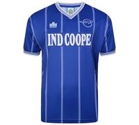 Score Draw Leicester City 1984 Admiral Shirt Blue X-Large Polyester