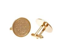 Leicester City F.C. Gold Plated Cufflinks Official Merchandise