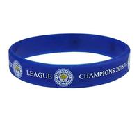 Leicester City F.C. Silicone Wristband Champions Official Merchandise