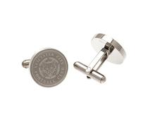 Leicester City F.C. Stainless Steel Cufflinks CR Official Merchandise