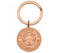 Leicester City Fc Rose Gold Plated Keyring Rose Gold (One Size)