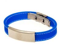 Leicester City FC Stitched Silicone Bracelet BL